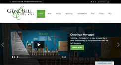 Desktop Screenshot of genebellassociates.com