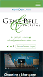 Mobile Screenshot of genebellassociates.com