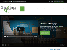 Tablet Screenshot of genebellassociates.com